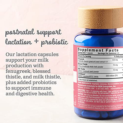 Mommy's Bliss Postnatal Lactation Support Supplement with Probiotics: Support Breastfeeding Mommy's BlissBuy Supplements Australia