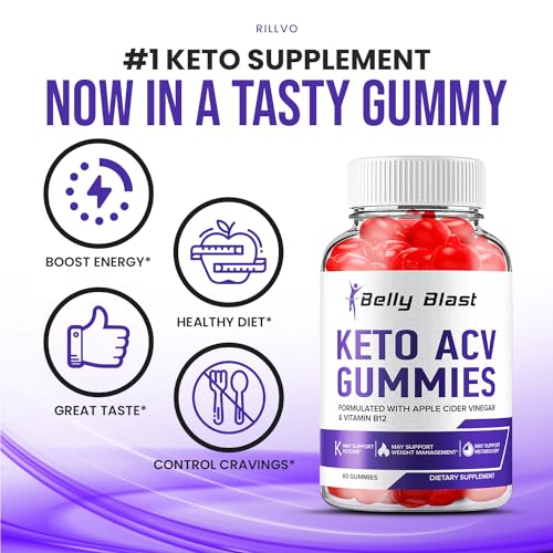 (2 Pack) Belly Blast Keto ACV Gummies - Keto Belly Blast ACV Advanced Formula Belly Blast RillvoBuy Supplements Australia