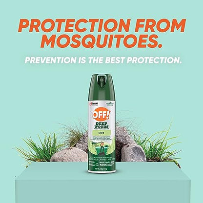 OFF! Deep Woods Insect Repellent Aerosol, Dry, Non-Greasy Formula, Bug OFF!Buy Supplements Australia