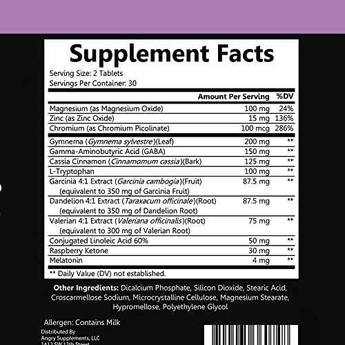 Angry Supplements Skinny Dreams, Night Time for Restful Sleep All-Natural Weight Loss Angry SupplementsBuy Supplements Australia