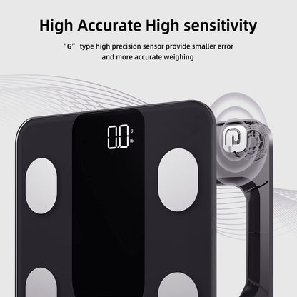 RunSTAR Smart Scale for Body Weight, Digital Bathroom Scale BMI Weighing Body Fat Scale runstarBuy Supplements Australia