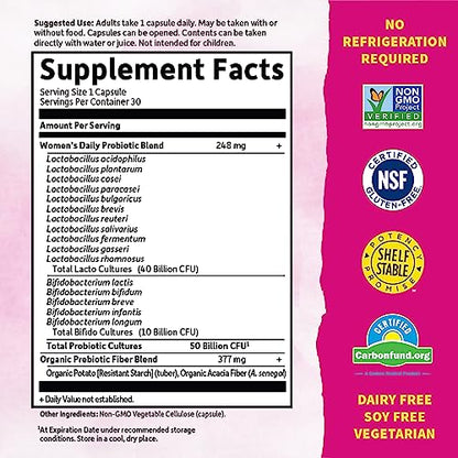 Garden of Life, Dr. Formulated Women's Probiotics Once Daily, 16 Strains, 50 Billion Garden of LifeBuy Supplements Australia