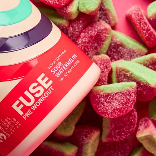Podium Nutrition, Fuse Pre Workout Powder, Sour Watermelon, 30 Servings, Beta Alanine Podium NutritionBuy Supplements Australia