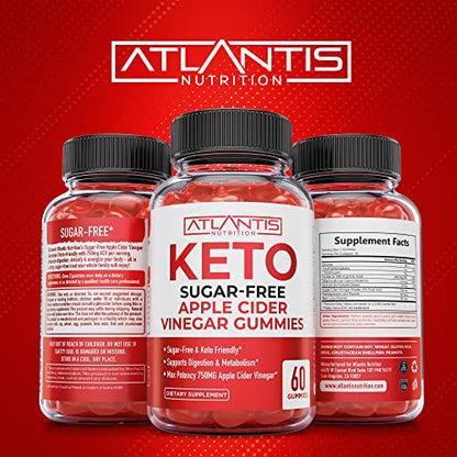 Sugar-Free Keto ACV Gummies for Weight Loss - Apple Cider Vinegar Keto ACV Gummies Atlantis NutritionBuy Supplements Australia