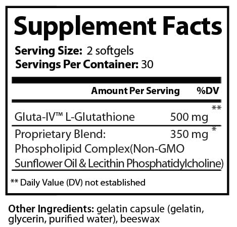 Research Labs Liposomal Glutathione Supplement w/Gluta-IV™, 100x Enhanced Absorption Research LabsBuy Supplements Australia