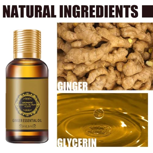 (2pc 60ml) Belly Drainage Ginger Oil, Slimming Tummy Ginger Oil, Ginger Oil Drainage Massage YG LianKaiBuy Supplements Australia