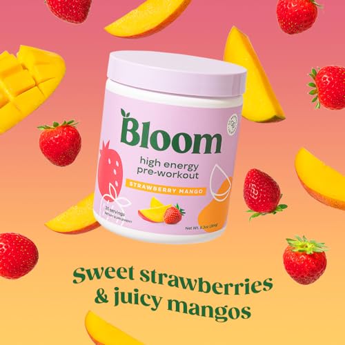 Bloom Nutrition High Energy Pre Workout Powder, Amino Energy with Beta Alanine Bloom NutritionBuy Supplements Australia