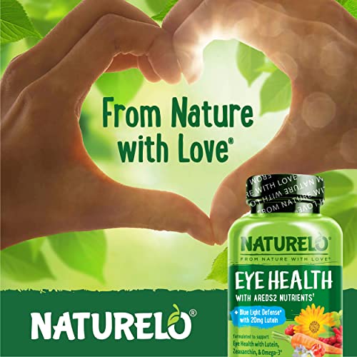 NATURELO Eye Vitamins - AREDS 2 Formula Nutrients with Lutein, Zeaxan NATURELOBuy Supplements Australia