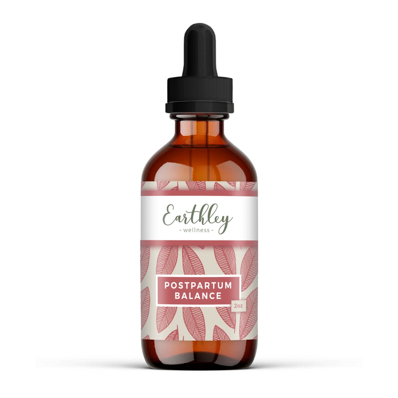 Earthley Wellness Postpartum Balance, Supports and Balances Female Hormones, Supports Postpartum Recovery, Smooths Out Mood Swings, Essential Herbs Like Dandelion Root, Catnip, & Alfalfa (2oz) Earthley WellnessBuy Supplements Australia