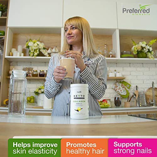 Keto Collagen Protein Powder with MCT Oil – Keto and Paleo Friendly Grass Fed Preferred ElementsBuy Supplements Australia