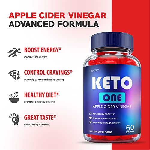 (2 Pack) Keto One Gummies Advanced - Official Formula, Vegan - Keto One Gummies HealthlyBuy Supplements Australia