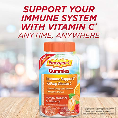 Emergen-C 750mg Vitamin C Gummies for Adults, Immune Support Gummies Emergen-CBuy Supplements Australia