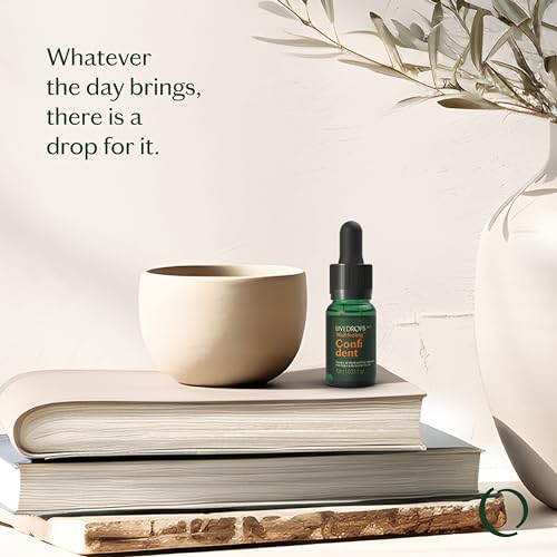 LIVEDROPS 24/7 Well-Feeling Confident Essential Oil Blend Livedrops 24/7Buy Supplements Australia