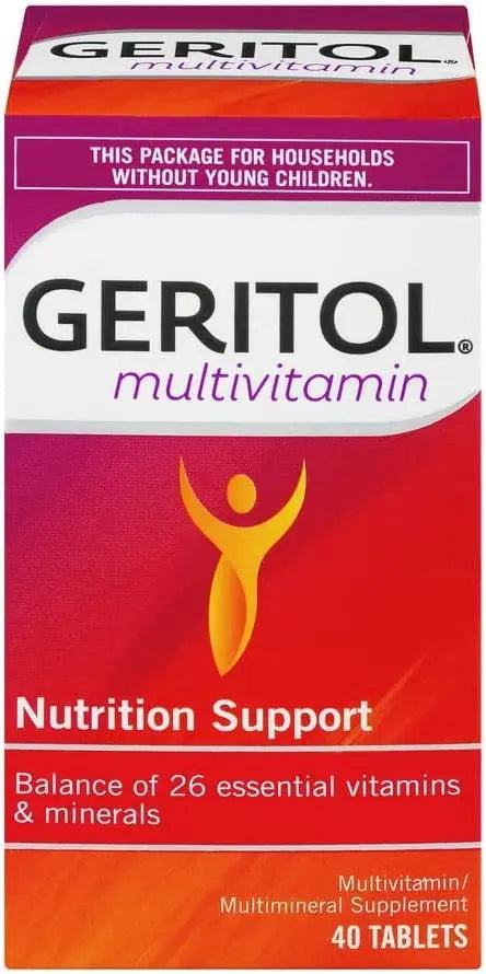 Geritol Complete Tablets 100 Tablets (Pack of 4) Geritol