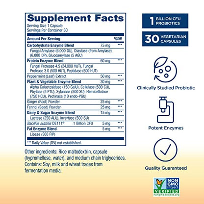 Renew Life Digestive Duo Probiotic + Enzymes; Probiotic Promotes Digestive Health Renew LifeBuy Supplements Australia