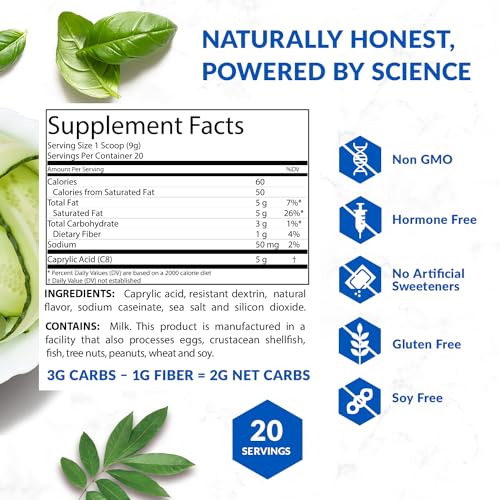 BioTrust Keto Elevate – Pure C8 MCT Oil Powder – Ketogenic Diet Supplement BioTrustBuy Supplements Australia