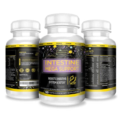 Actif Intestine Mega Support with 30+ Advanced Factors, Deep Cleanse and Repair ACTIFBuy Supplements Australia