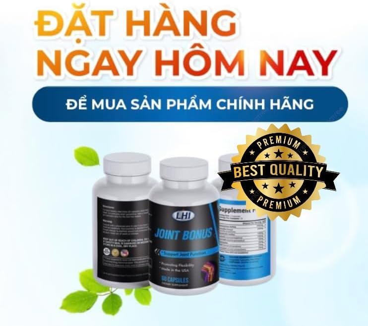 Joint Bonus Hỗ Trợ Xương Khớp (100% Authentic, Sản Phẩm Chính Hãng Tại USA) GenericBuy Supplements Australia