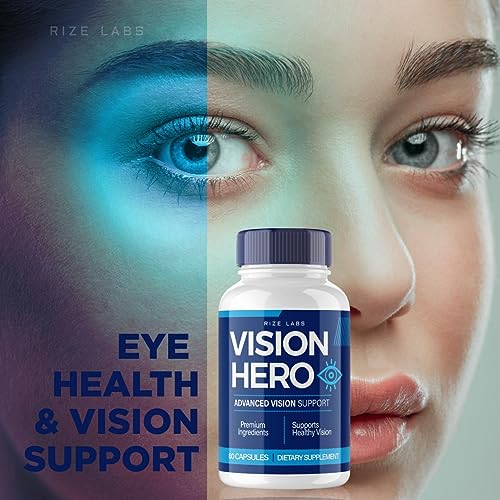 (5 Pack) Vision Hero Capsules - Vision Hero Eye Health Supplement for Healthy rize labsBuy Supplements Australia