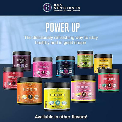 KEY NUTRIENTS Multivitamin Electrolytes Powder No Sugar - Tempting Blue Raspberry KEY NUTRIENTSBuy Supplements Australia