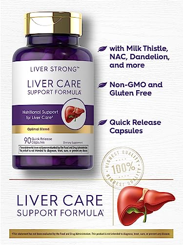 Carlyle Liver Support Supplement | 90 Capsules | Powerful Complex | Liver Care Formula CarlyleBuy Supplements Australia