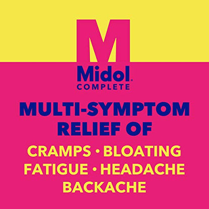Midol Complete, Menstrual Period Symptoms Relief Including Premenstrual Cramps MidolBuy Supplements Australia