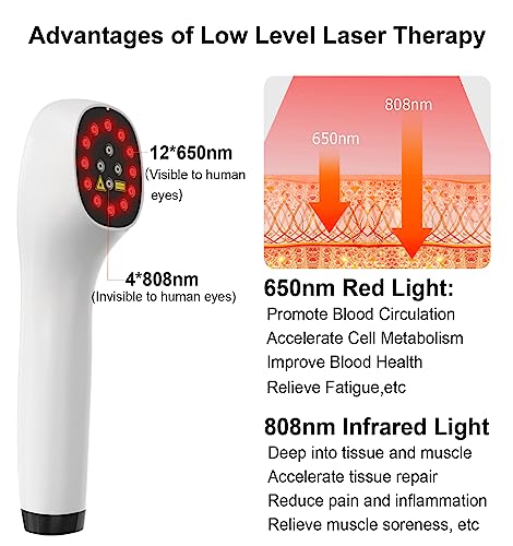 iKeener Handheld Light Therapy for Pain Relief,Portable Low-Level Light Therapy for Dogs and Humans iKeenerBuy Supplements Australia