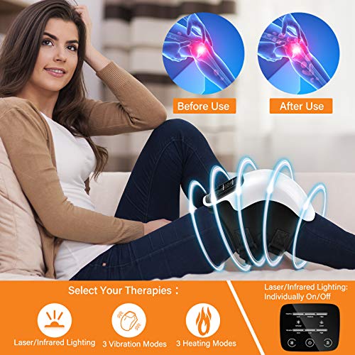 FORTHiQ Cordless Knee Massager, FDA Registered, Infrared Heat and Vibration Knee Pain Relief FORTHiQBuy Supplements Australia