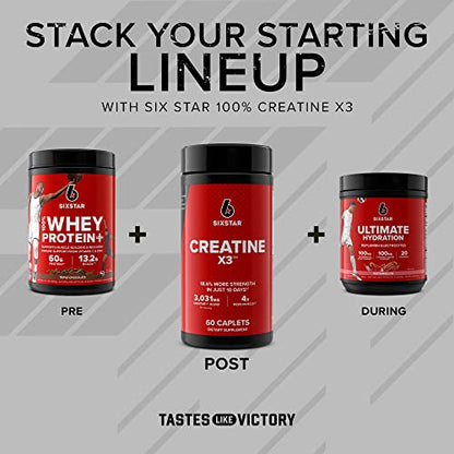 Six Star Creatine Pills Post Workout X3 Creatine Capsules | Creatine Monohydrate Blend Six StarBuy Supplements Australia