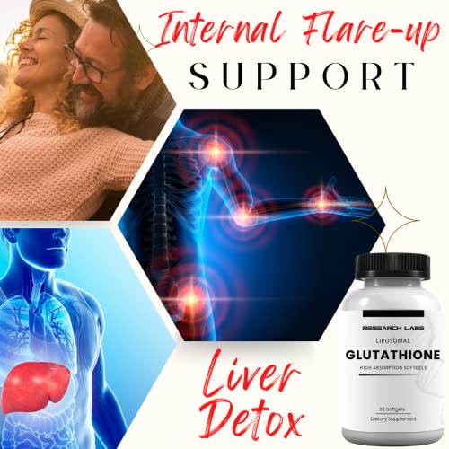 Research Labs Liposomal Glutathione Supplement w/Gluta-IV™, 100x Enhanced Absorption Research LabsBuy Supplements Australia