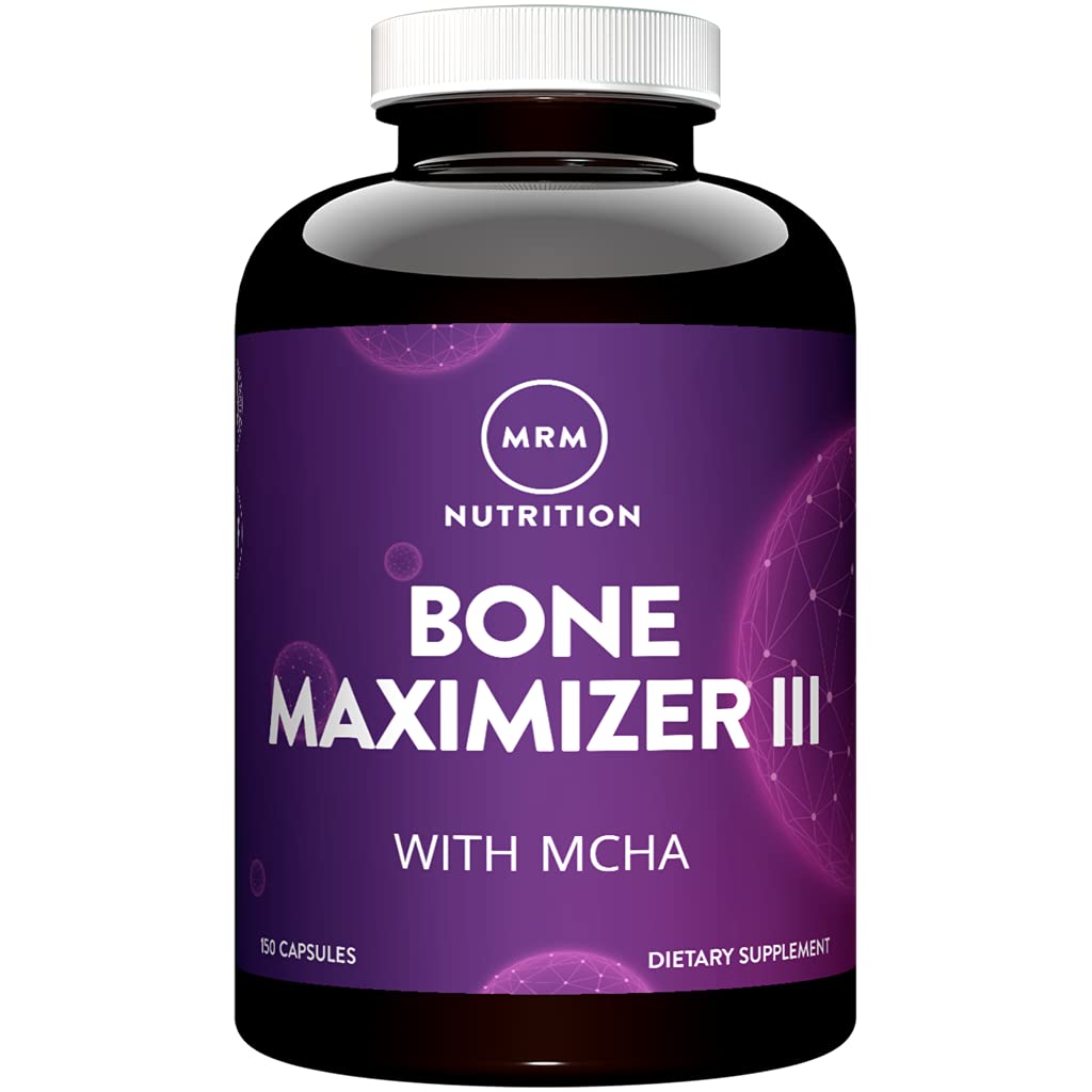 MRM Nutrition Bone Maximizer® III | with MCHA + Vitamin D3 + Vitamin K2 | Bone Health | High Potency | Key Vitamins and Minerals for Bones | 50 Servings MRMBuy Supplements Australia