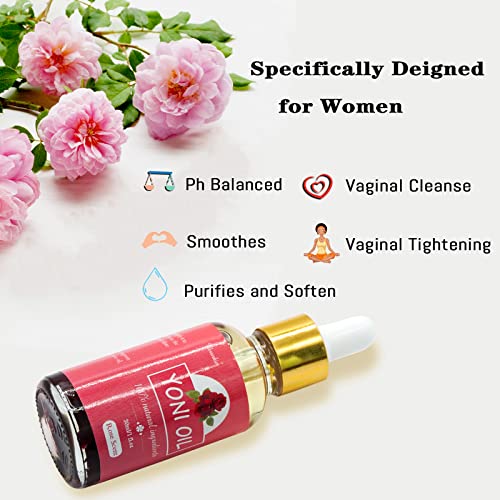 2 Packs Yoni Oil for Women, All Natural Feminine Oil Intimate Deodorant for Women, Ph Balanced WovarkieBuy Supplements Australia