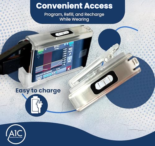 (2023-24 Model) A1C Pump Case, 360 Rotating Case for Tandem Tslim, t:Slim X2, t:Slim G4 PUG PROTECTIVE GEARBuy Supplements Australia