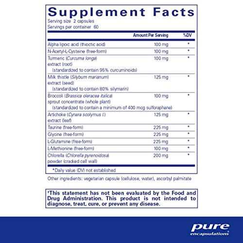 Pure Encapsulations Liver-G.I. Detox | Support for Liver and Gastrointestinal Detoxification Pure EncapsulationsBuy Supplements Australia