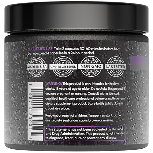 The Night Before 10-in-1 Midnight Maximizer Sleep Aid, Stress Relief, Cognition, Relaxation, Recovery, Focus, Magnesium Glycinate, L-Theanine & More, (120 Capsules – 2 Month Supply) Formulation FactoryBuy Supplements Australia