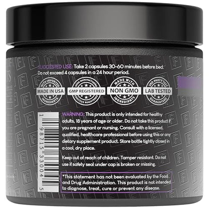 The Night Before 10-in-1 Midnight Maximizer Sleep Aid, Stress Relief, Cognition, Relaxation, Recovery, Focus, Magnesium Glycinate, L-Theanine & More, (120 Capsules – 2 Month Supply) Formulation FactoryBuy Supplements Australia