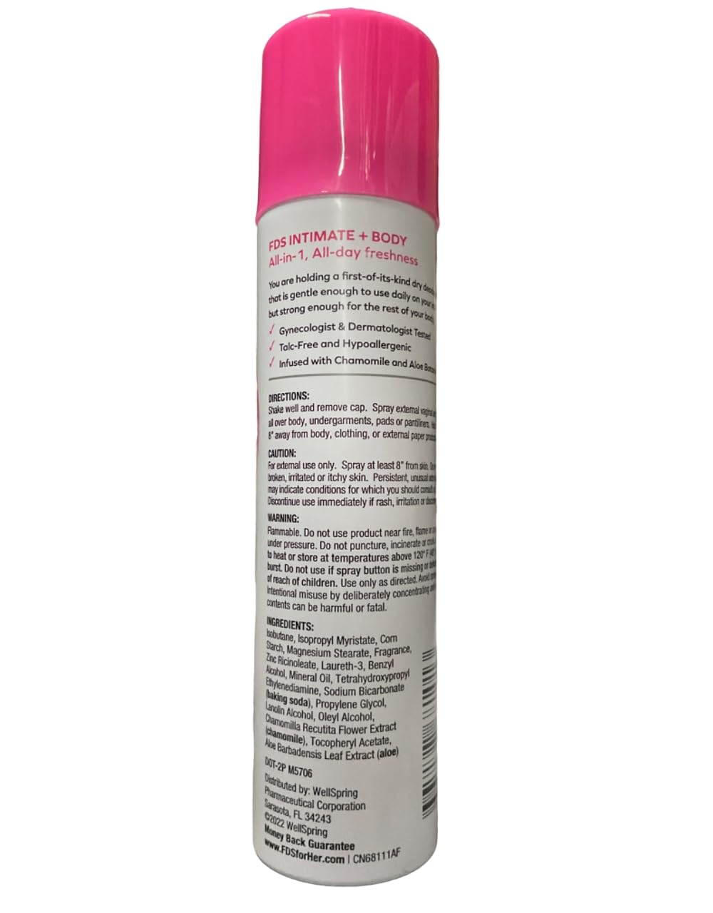 FDS Hypoallergenic Intimate Deodorant Spray, Extra Strength 2 Ounce (2-Pack) FDSBuy Supplements Australia