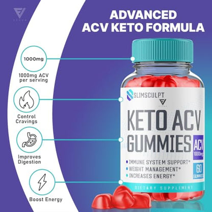 Slimsculpt Keto ACV Gummies Advanced Weight Loss, Slim Sculpt Keto + ACV Apple Cider FyvusBuy Supplements Australia