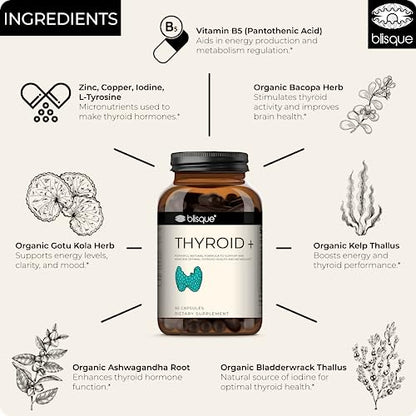 Blisque – Thyroid Support Supplement Complex for Healthy Metabolism and Increased Energy BlisqueBuy Supplements Australia
