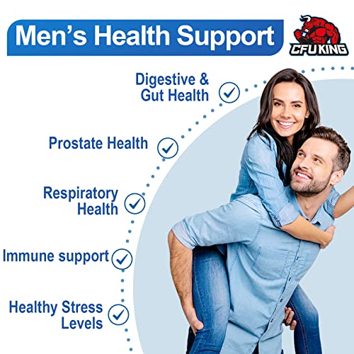 Probiotics for Men, 500 Billion CFU + 12 Strains Men's Probiotic with Turmeric Cranberry CFUKINGBuy Supplements Australia