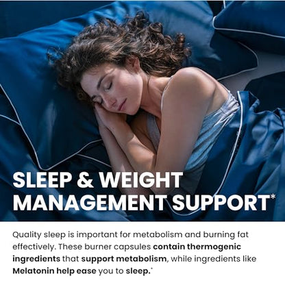 Night Time Fat Burner to Shred Fat While You Sleep | Hunger Suppressant, Carb Blocker Nobi NutritionBuy Supplements Australia