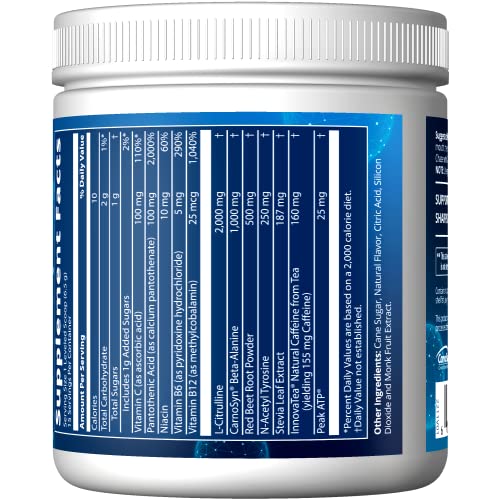 MRM Nutrition Driven™ Dry Scoop Pre-Workout Powder| Sour Berry Flavored| Pure Ingredients| Muscle + Hydration + Energy Blends| Performance Energy | Vegan + Gluten-Free | 15 Servings