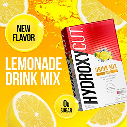 Hydroxycut Drink Mix Weight Loss Supplements, Lemonade, 21 Count (Pack of 1) HydroxycutBuy Supplements Australia