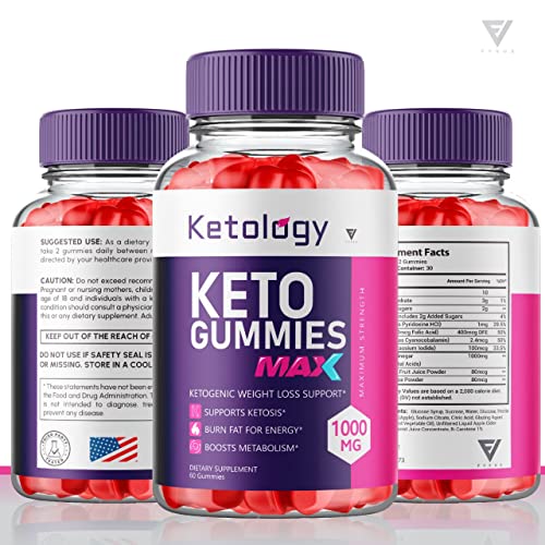 (2 Pack) Ketology Keto ACV Gummies Advanced Weight Loss Ketosis Supplement FyvusBuy Supplements Australia