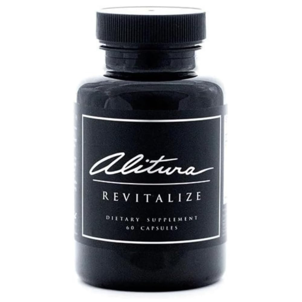 Alitura Revitalize – Organic Ashwagandha & Turmeric Supplement – Natural Energy, Mood & Recovery Support for Men & Women – Adaptogenic Herbs for Daily Wellness – 60 Capsules AlituraBuy Supplements Australia