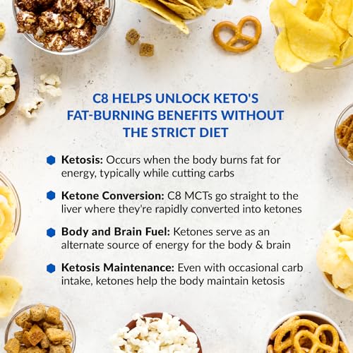 BioTrust Keto Elevate – Pure C8 MCT Oil Powder – Ketogenic Diet Supplement BioTrustBuy Supplements Australia
