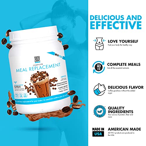 Yes You Can! Complete Meal Replacement - 15 Servings, 20g of Protein, 0g Added Sugars Yes You Can!Buy Supplements Australia