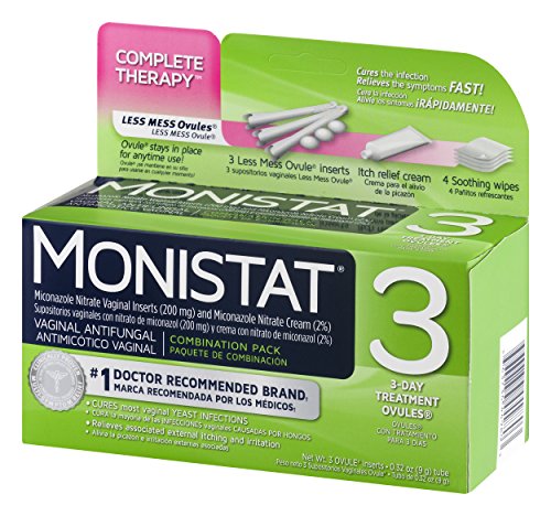 Monistat 3 Day Triple Action Combo Pack, Odorless, White MonistatBuy Supplements Australia