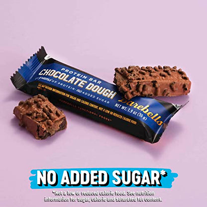 Barebells Protein Bars Chocolate Dough with 1g of Total Sugars - 12 Count, 1.9oz Bars BAREBELLSBuy Supplements Australia