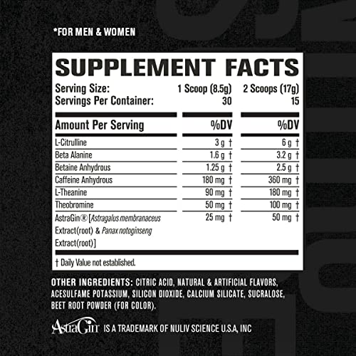 NITROSURGE Pre Workout Supplement - Endless Energy, Instant Strength Gains Jacked FactoryBuy Supplements Australia